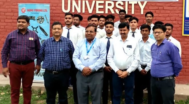 Ten Students Selected in Campus Placement Drive