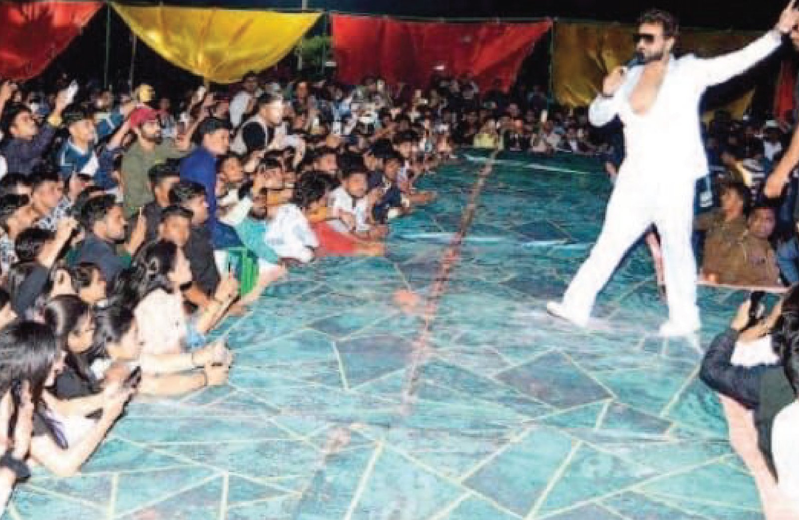 Students danced on Saturday and Kala Chashma in Star Night.
