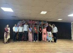 मुस्कान और मेलजोल के साथ सजा स्वागत समारोह — फ्रेशर्स ने जीता सबका दिल